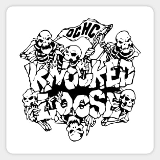 Knocked Loose OCHC Black Skull Sticker